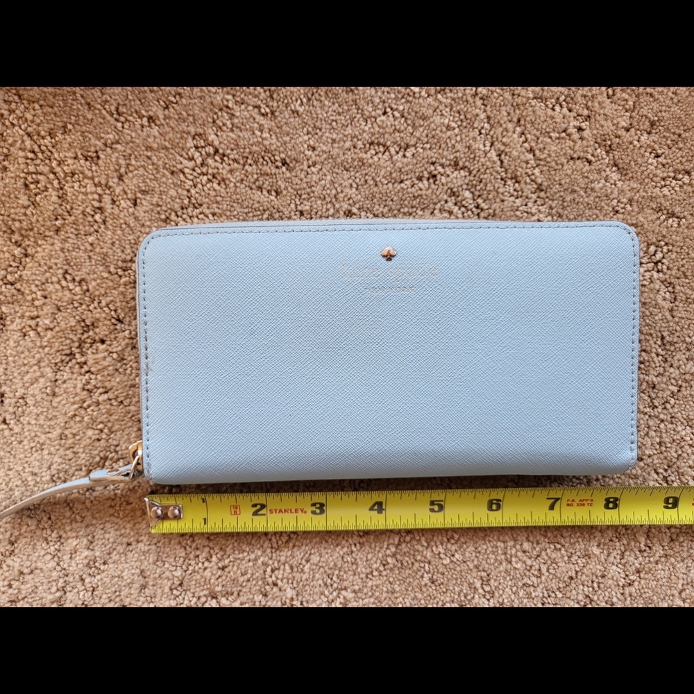 Light blue kate spade wallet
